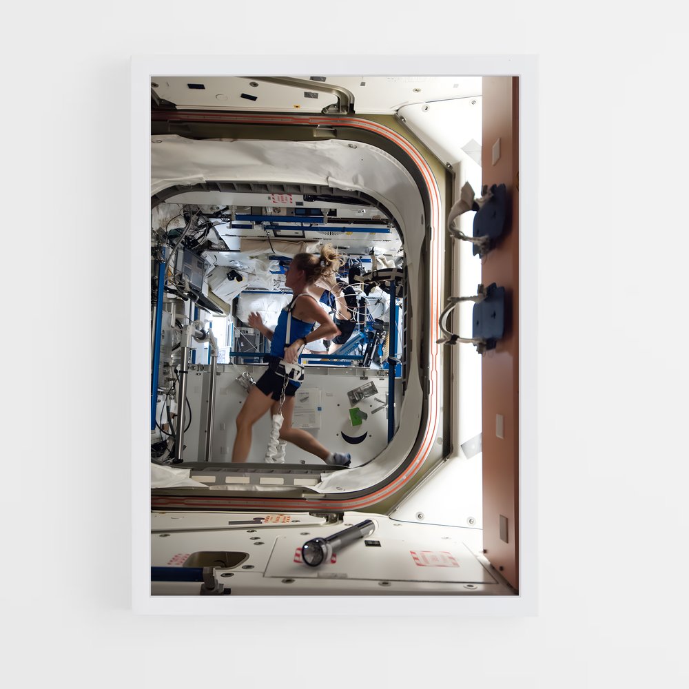 Poster Coureur de l'Espace – affiche Astronomie (vue 3)